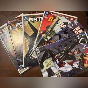 7 Random Batman DC Comic Book Lot